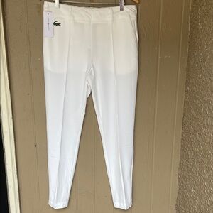Lacoste Sport pants in white size 40